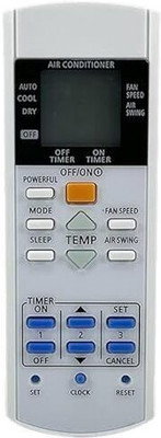 Tech Vibes Panasonic Ac 29C Compatible with Panasonic AC Remote 29C Model 1 1.5 2 Ton Split or Window AC Panasonic Ac Remote Controller(White)