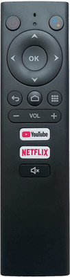 MASE Compatible Smart LED TV Non-Voice Remote MQ-V2 MARQ Remote Controller(Black)