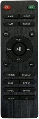MASE Compatible BOAT Soundbar BOAT Remote Controller(Black)