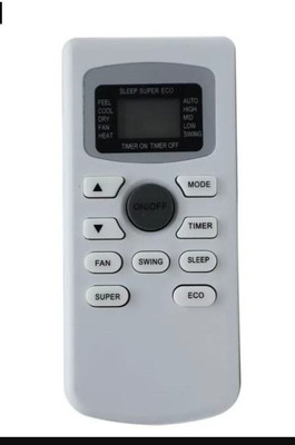 Savaliya Enterprise Air Conditioner Remote Compatible For  AC VESTAR Remote Controller(White)