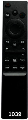 Upix LCD/LED Smart 4K UHD TV Remote 1039(No Voice) Smart TV Remote Compatible for Samsung Smart TV UHD LCD/LED (EXACTLY SAME REMOTE WILL ONLY WORK) Remote Controller(Black)