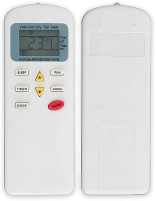 ERNIL 41 AC Remote Compatible for TCL/Videocon AC Remote (Your Old Remote Must be Exactly Same) Remote Controller(White)