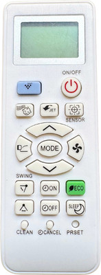 MechFox AC Remote Control Compatible Split/Window Air Conditioner | Model No. AC-156B | Sharp Remote Controller(White)