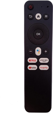 BhalTech Led Smart Android TV Remote (Voice Not Supported) Compatible For  Thomson Tv Remote Controller(Black)