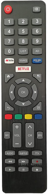 MASE Compatible NETFLIX-YOUTUBE-AMAZON PRIME SANSUI Remote Controller(Black)