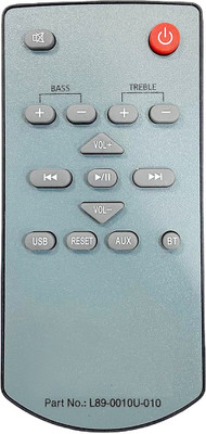 MASE Replacement L89-0010U-010 PANASONIC Remote Controller(Gray)
