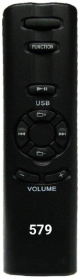 Upix RM-ANU156 HT Remote RM-ANU156 Home Theatre Remote Compatible for Sony Home Theater (EXACTLY SAME REMOTE WILL ONLY WORK) Remote Controller(Black)