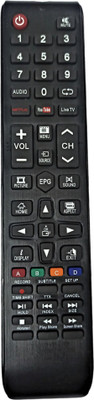 Ehop Smart Tv Remote for Assembled  LED LCD TV with facebook Hotstar function Chinese Remote Controller(Black)