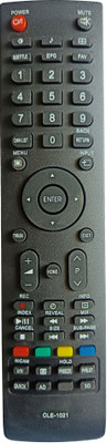 LipiWorld CLE-1021 LED LCD Smart TV Remote Control Compatible For  HITACHI Tv Remote Controller(Black)
