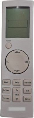 Nij __AC-27400__Split AC Remote Control Without Light SAMSUNG Remote Controller(White)