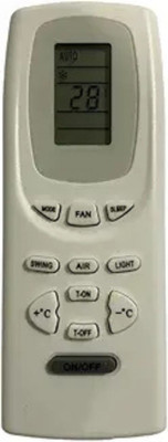V4 Gadgets Compatible Replacement Remote Control for Air Conditioner, (Model No-19 YY) Godrej Remote Controller(White)
