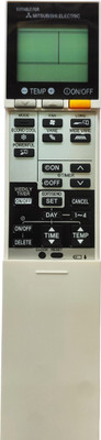 Harsh Enterprises YY-244 Compatible for Mitsubishi Split AC remote control Slide down Air Conditioner Remote control with AAA Battery Free Harsh Enterprises Remote Controller(White) Harsh Enterprises YY-244 Compatible for Mitsubishi Split AC remote control Slide down Air Conditioner Remote control with AAA Battery Free Harsh Enterprises Remote Controller(White)