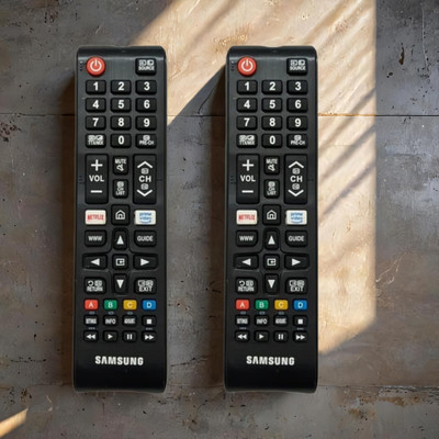 Narayan enterprises Remote Universal Compatible for  Smart LED LCD HD Plasma Samsung Remote Controller(Black)