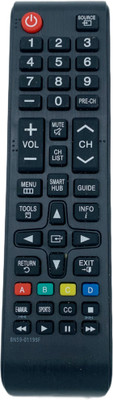 NixGlobal BN59-01199F Remote Compatible with SAMSUNG 8K 4K QLED SMART LED LCD TV Remote Controller(Black)