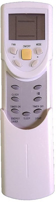 LipiWorld 60 AC Compatible for  Onida AC Remote Controller(White)