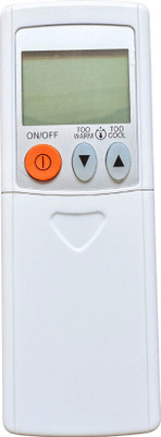 MechFox AC Remote Control Compatible Split/Window Air Conditioner | Model No. AC-56A | Mitsubishi White (3Button) Remote Controller(White)