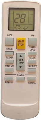 Kritex NO.231, Remote Compatible for Amazon BASICE AC Remote Remote Controller(White)