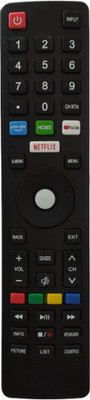 Xpecial CHINESE LED Remote with Home Key Compatible with BPL / ONIDA CHINESE SMART UNIVERSAL LED LCD TV Remote Controller(Black)