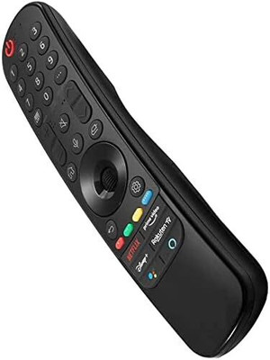 Muvit Universal L_G Smart TV Remote - Ideal Replacement for Lost or Damaged Remotes LG Remote Remote Controller(Black)