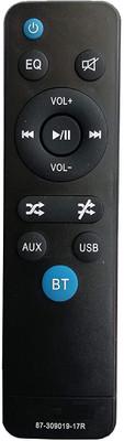Cezo 87-309019-17R Panasonic Home Theater Remote Controller(Black)