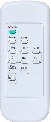 HDF AC Remote Control Compatible For  Carrier Window AC Remote Controller(White)