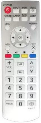 SGUV Compatible for  silver Smart LED/LCD/TV Remote control Sanyo Remote Controller(Silver)