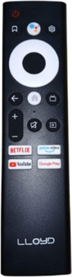 Tke  Smart Tv Remote Without Voice (1116) Lloyd Remote Controller(Black)