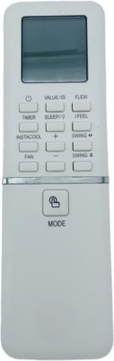Xpecial NEW AC Remote with InstaCool Function Compatible with BPL AC Remote Controller(White)