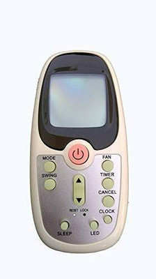 BhalTech VE-3 AC Remote Compatible with  VOLTAS Remote Controller(White)