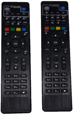 PMRK BEST IN BEST SUITABLE FOR  COMBO TV REMOTE SMART TV G.TPL Remote Controller(Black)