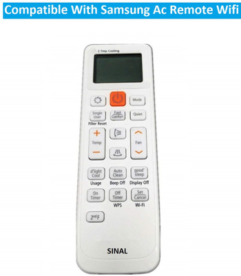 SINAL AC Remote Compatible With  (AMT14) Samsung Remote Controller(White)