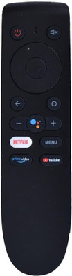 RESORB LED 630 Non Voice Compatible Remote Control for Android TV Remote Compatibility: Compatible with Oneplus Android TV. Remote Controller(Black)