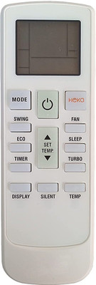 Akshita AC-1683 Compatible For Split AC Remote Control LIVPURE AC Remote Controller(White)