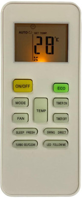 mumax Compatible/Replacement for  AC Remote Control (57) Llyod Remote Controller(Multicolor)
