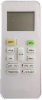 BhalTech 149 Inverter AC Remote Control (Old Remote Exactly Same Remote Will Only Work) Compatible for VOLTAS AC Remote Controller(White)