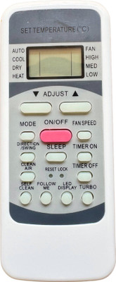 MechFox AC Remote Control Compatible Split/Window Air Conditioner | Model No. AC-12C | Totaline Remote Controller(White)