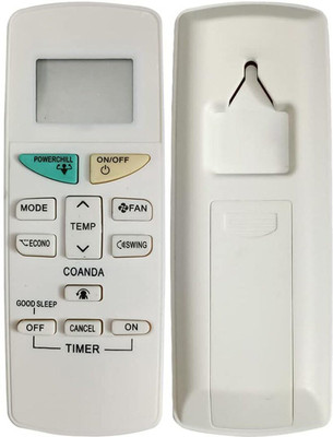 hybite AC Remote Control Compatible for Inverter AC (Please Match The Image with Your existing or Old Remote Before Ordering) Daikin AC Remote Controller(White)