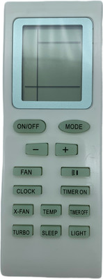 Xpecial 18A XFAN Remote Compatible with VOLTAS 1 / 1.5 / 2 TON AC Remote Controller(White)