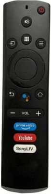 Ethex New TvR-135 (NO Voice Command)(Same remote Only will work)(before buy check all images) Remote Controller(Black)