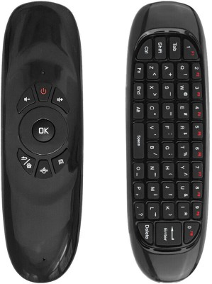 MARS Air Mouse 2.4G Wireless Remote Combo Built-In 6 Axis For Pc/Android Tv Box/X360/Ps3 Motion Sensing Gamer,Keyboard&Mouse All Brand Remote Controller(Black)