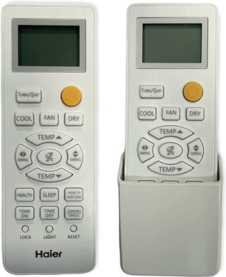 miracles in hand MIH131OG AC Remote Compatible with Double SWING Remote Holder HAIER Remote Controller(White)