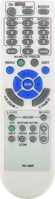 Akshita RD-469E Fit For Projector Remote Control NEC Remote Controller(White)