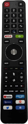 Pyai Remote Control Compatible for Toshiba and Sony Smart LED TV (Without Voice) Sony, Toshiba Remote Controller(Black)