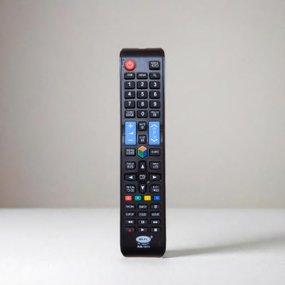 Narayan enterprises Samsung Tv Remote Remote Compatible with  Smart LED/LCD/HD TV Samsung Remote Controller(Black)