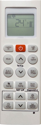 ERNIL 36J AC Remote Compatible for LG Split/Window AC (5in1 Button) Remote (Your Old Remote Must be Exactly Same) Remote Controller(White)