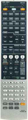miracles in hand RAV347 WT92830JEX AV Receiver Remote Control Compatible with Yamaha RX-V1067 RX-A1000 RX-V1067BL RXV1067 RXA1000 RXV1067BL Remote Controller(SILVER/BLACK)