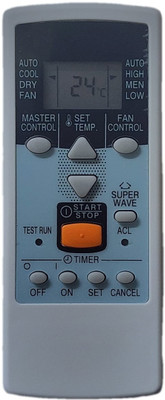 Gezok  Air Conditioner Remote Control Compatible O general AC O General Remote Controller(White)