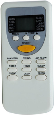 NixGlobal ZH/JT-03 AC Remote Compatible for KELVINATOR / AKAI / LLOYD / MICROMAX / VESTER / PANASONIC AC Remote Controller(White)