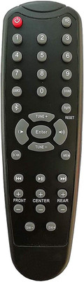 Akshita F380X 5.1 HT Compatible For Home Theater System Remote Control F&D Remote Controller(Black)