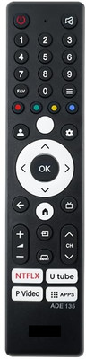 ANM Remote Compatible for Smart 4k tv ( Non-voice ) onida - 43UIG 50UIG 55UIG Remote Controller(Black)
